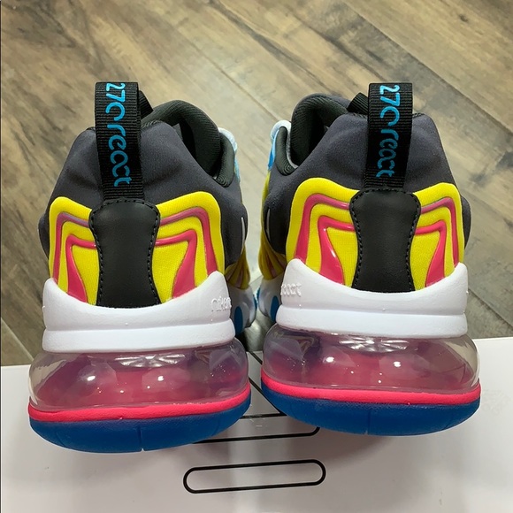 NIKE AIR MAX 270 REACT ENG laser blue/white-anthra - Picture 9 of 16